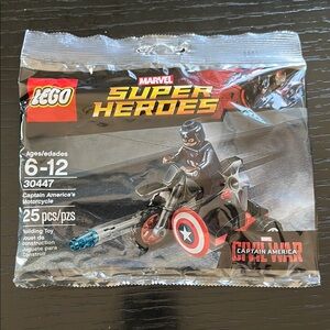 Lego 30447 Marvel Super Heroes Captain America's Motorcycle Polybag New Sealed